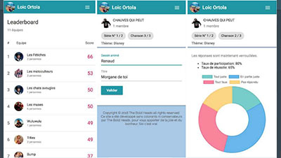Blindtest Live player app